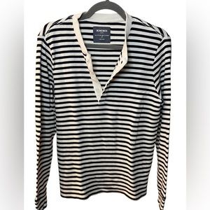 Bonobos Men’s Slim Fit Striped Henley Medium